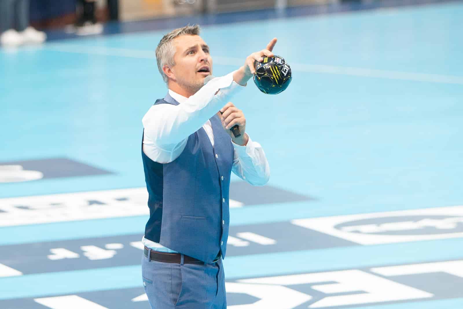 Yoan, DJ speaker des finales de Proligue de handball à Sélestat