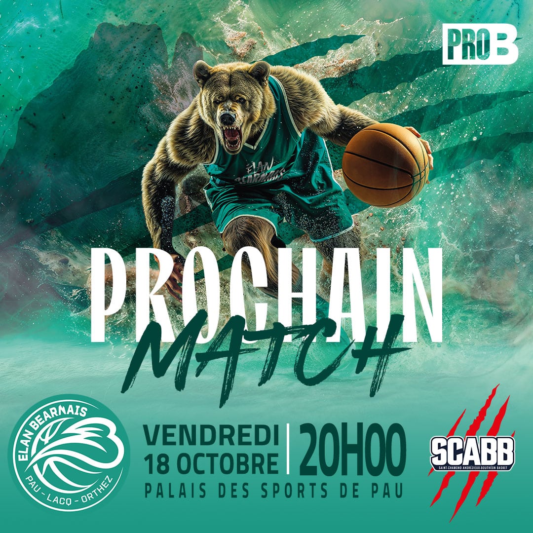 Ambianceur pour l'Élan Béarnais Basket